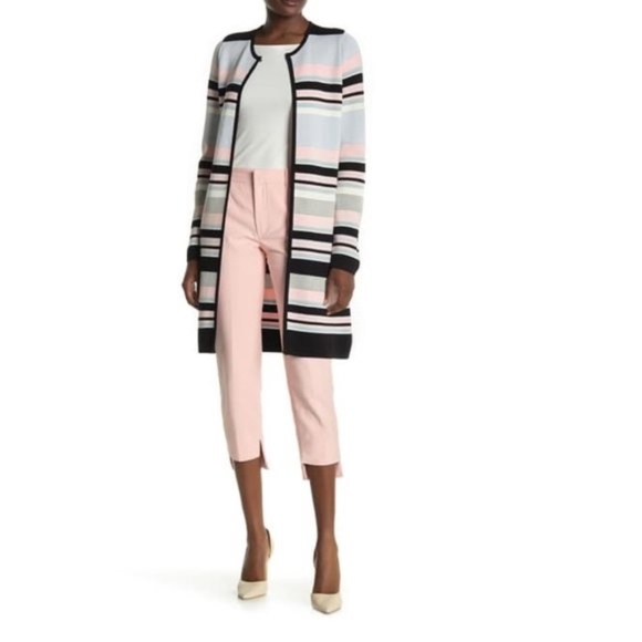 Calvin Klein Colorblock Cardigan - Picture 1 of 7